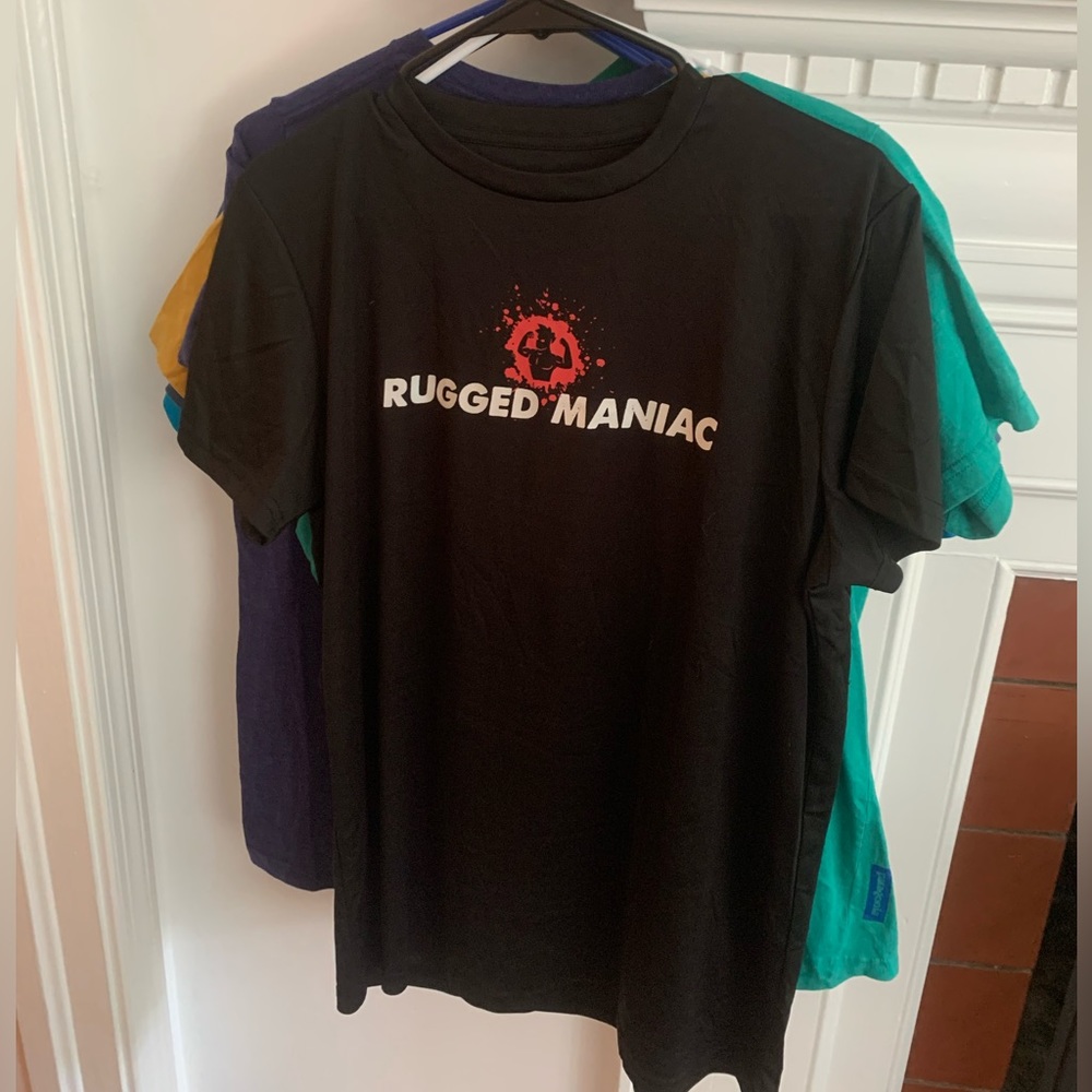Rugged maniac finisher tshirt